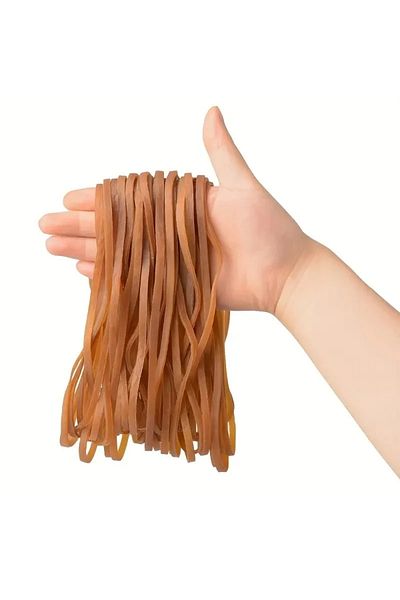 Choice 5mm 120mm 50pcs Thick Elastic Bands Heavy Duty Rubber Bands Can Bands Office File Folder Strong Elas