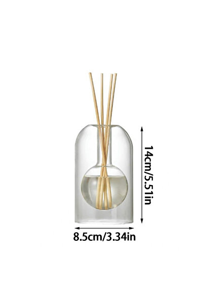 Choice 01 Aromatherapy Diffuser Bottle Glass Essential Oil with Diffusers Sticks Storage Containers Transap