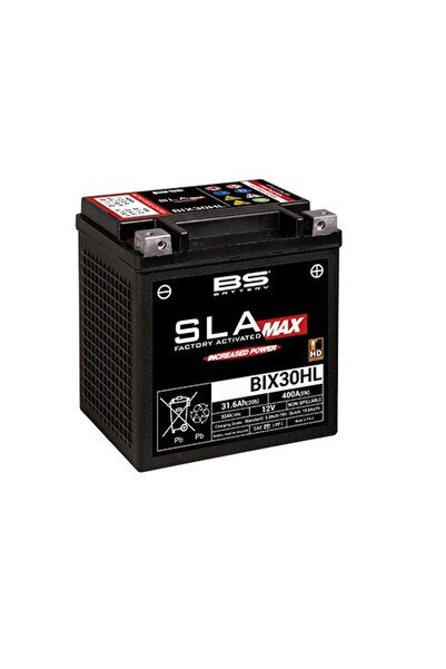 Genel Markalar BS AKÜ BIX30HL SLA MAX (KURU) 12V30AH 2015-2022 Harley-Davidso...
