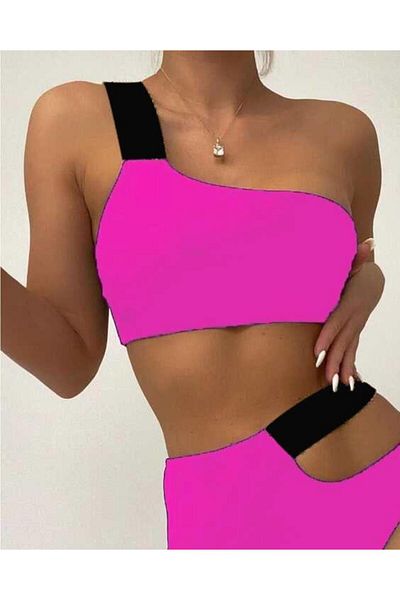 DEEP BEACH Σετ μπικίνι Elastic Cut Out Db200713bt