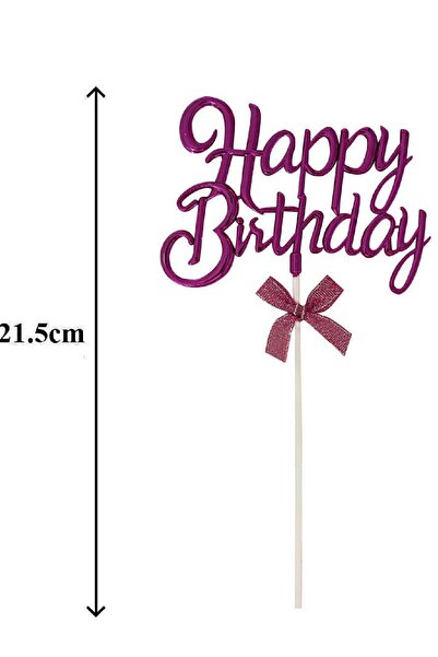 Bkmc Χειρόγραφη τρισδιάστατη διακόσμηση τούρτας γενεθλίων διπλής όψης για τού...