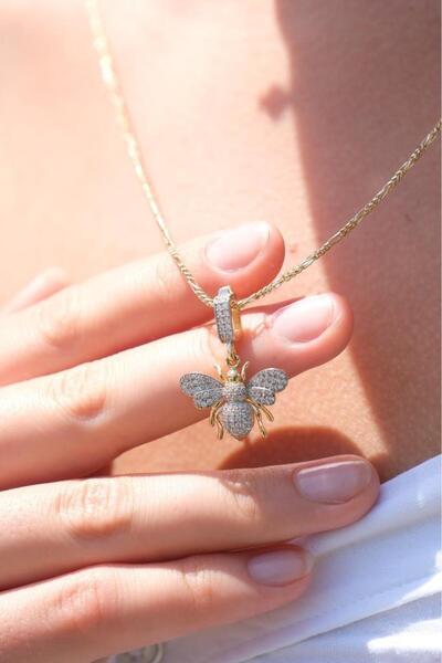 Tufanlar Kuyumculuk Altın Bee Mine Koleksiyonu Arı Kolye Ucu