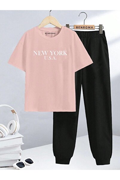 BENROMA Character Printed Children's Tracksuit Set