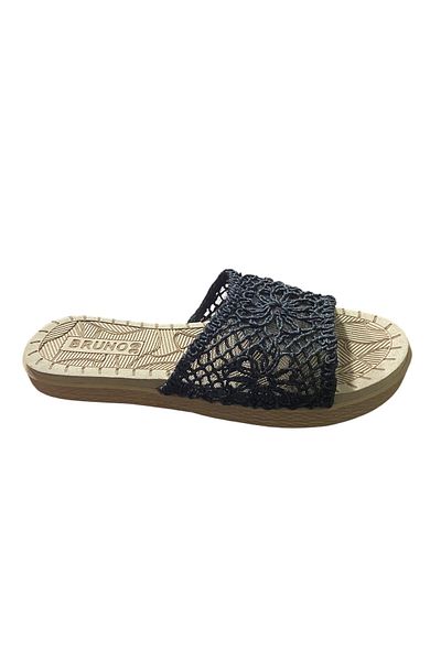 Bruno Konay 4568 Straw Braid Slippers