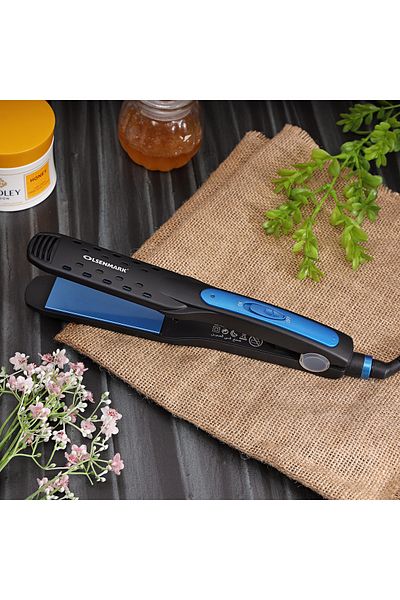 Olsenmark Ceramic Hair Straighteners | Easy Pro-Slim Hair Straightener