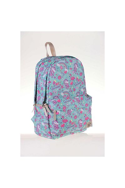 KAUKKO Rucsac Nature Unicorn Mint K1312