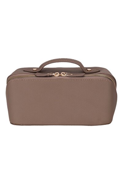 PLM Ella Women's Travel Cosmetic Care Makeup Bag Organizer Mink