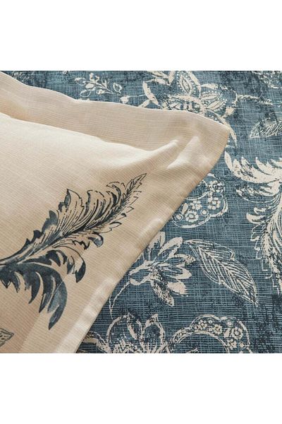 Karaca Home Floy Lyocell Krep Doppelbett-Bettwäsche-Set