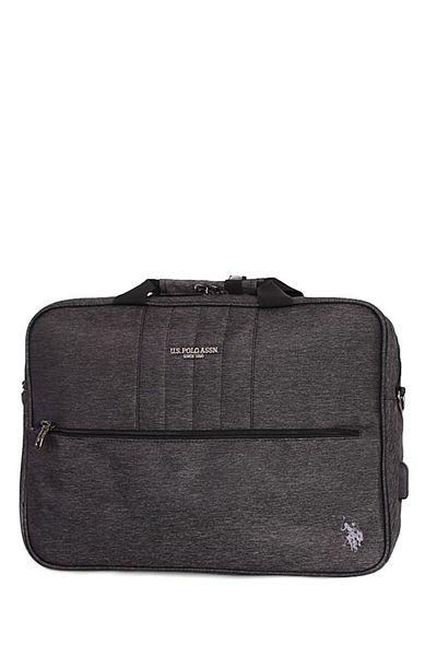 U.S. Polo Assn. U.S. Polo AssnDark Gray Unisex Laptop & Briefcase Plevryd2352