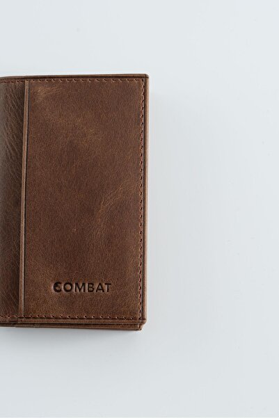 Combat Tactical Божевільний гаманець для карток, 100% натуральна шкіра - 999825