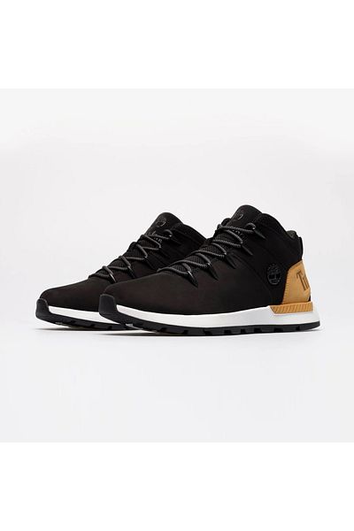 Timberland Mid Lace Up Men's Black Outdoor Shoes