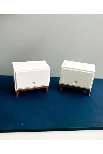 Emm 1/25 Ölçek Maket 2'li Komodin