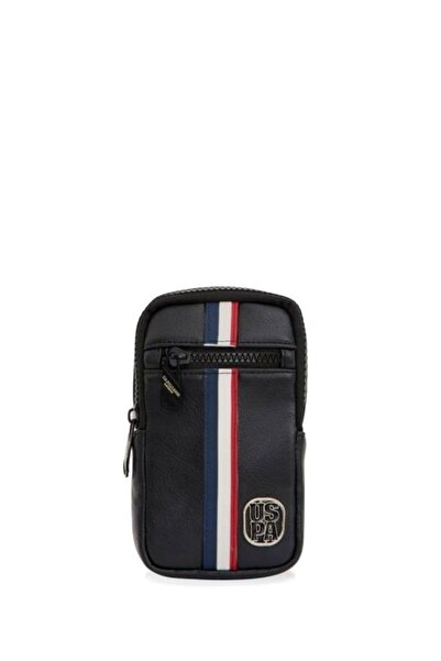 U.S. Polo Assn. Siyah Unisex Postacı Çantası PLEVR23708