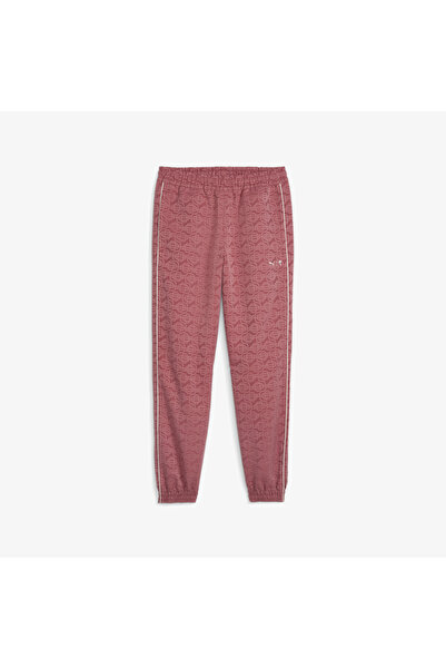 Puma Ανδρικό κόκκινο παντελόνι X Ptc T7 Aop