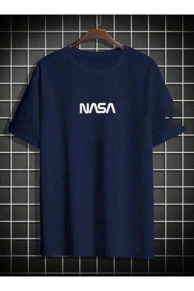 Medinenur ΒΑΣΙΚΟ T-SHIRT ΕΚΤΥΠΩΜΕΝΟ ΚΕΙΜΕΝΟ NASA