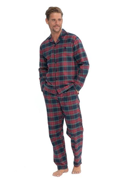 U.S. Polo Assn. Set de pijamale pentru bărbați, roșu Claret