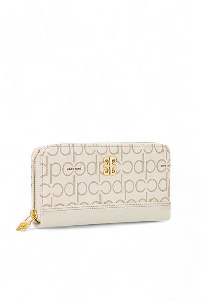 Pierre Cardin Μπεζ Monogram Γυναικείο Clutch & Clutch Bag - 06PC24Y604-PMN
