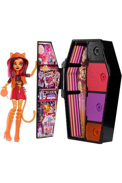 MONSTER HIGH Skulltimates Secrets Neon Frights Series - Toralei HNF80