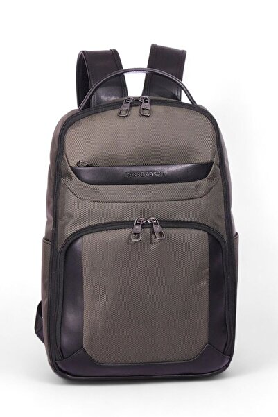 Pierre Cardin Green Unisex Backpack 01Pc001193