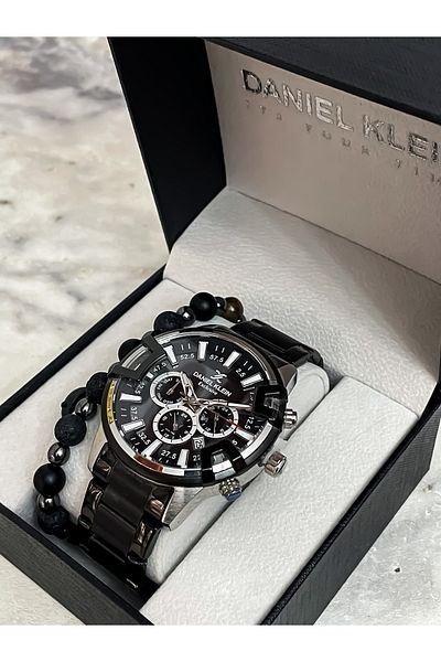 Daniel Klein Danıel Kleın Men's Steel Wrist Watch+bracelet Gift
