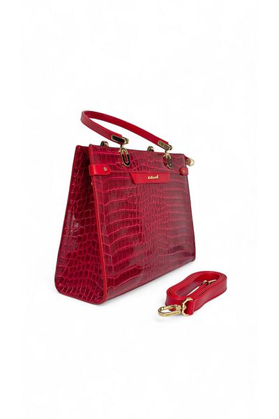 Matmazel 29X23X9Cm Mademoiselle Crocodile Pattern Shoulder Bag 100110372