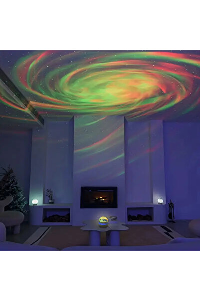 restinal Modern Fantasy Stil Yıldızlı Gökyüzü Gece Lambası Renk Değiştiren LE...