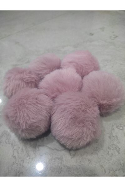 damlakids 5 cm Pompom Powder - Bunny Pack of 50