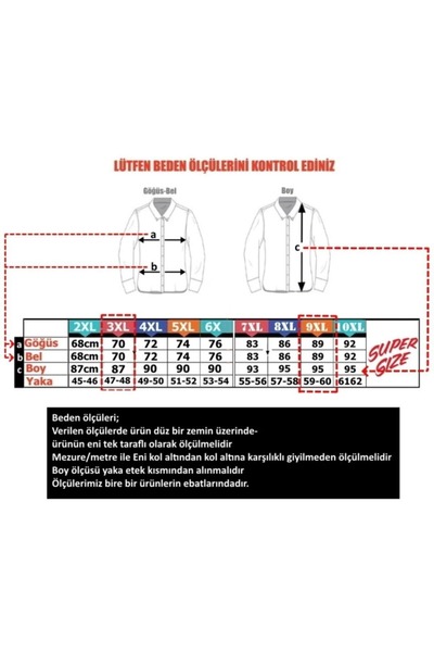 ATİLLA ÖZER Battal Large Size Double Pocket Pocket Pocket Cover Stripes Men's Shirt