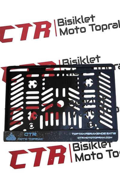 CTR Motorsiklet Plakalık Kolay Montajlı Boş Plakalık kaliteli