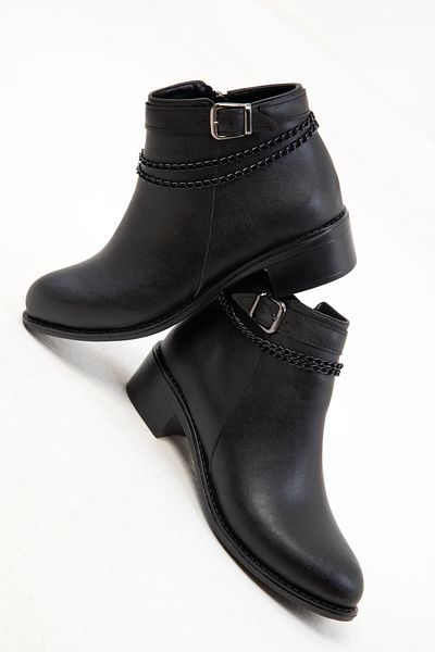 SOHO Μαύρες γυναικείες μπότες - 20189 Model Bootie
