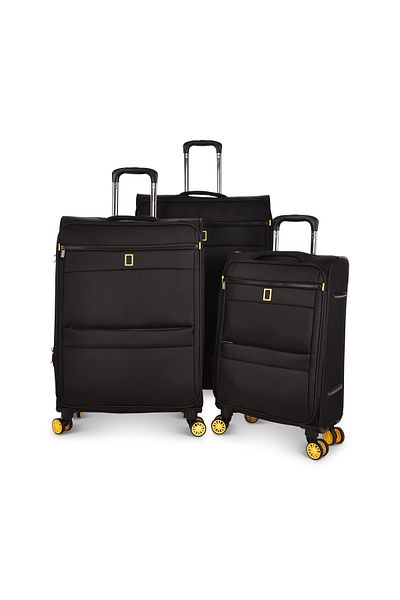 NATIONAL GEOGRAPHIC Passage Travel Bag 3Pcs Luggage Set Soft Trolley N154HB-3P