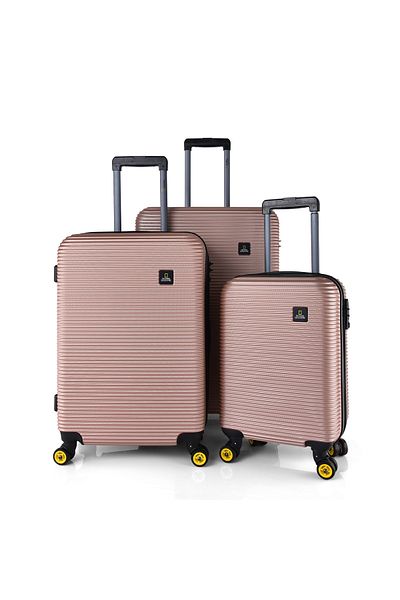 NATIONAL GEOGRAPHIC Abroad Travel Bag 3Pcs Luggage Set ABS Hard Trolley N078HB-3P