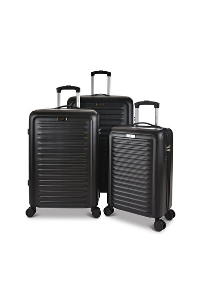 Track حقيبة سفر مكونة من 3 قطع من أمتعة ABS الصلبة 2418Y-3P