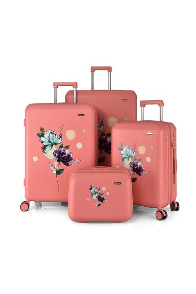 Magellan Luggage Hard PC Material Travel Trolley Bag 4 Pieces Set C00378148/4P