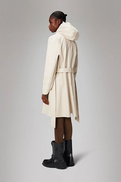 Rains 18130 Modell Curve Long Jacket – W3-Schnitt