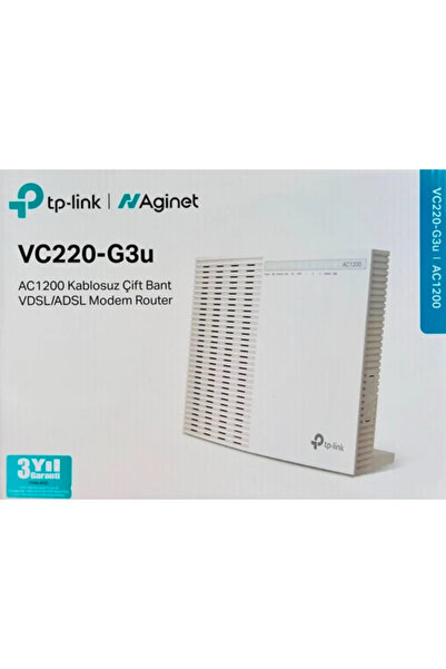 TP-LINK VC220-G3U 5ghz Ac 1200 Wirelles Dual Fiber-Vdsl2 Modem