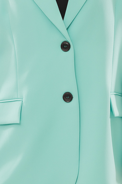 Trendyol Collection Tyrkysová bunda Blazer - Twoaw24Bc00107