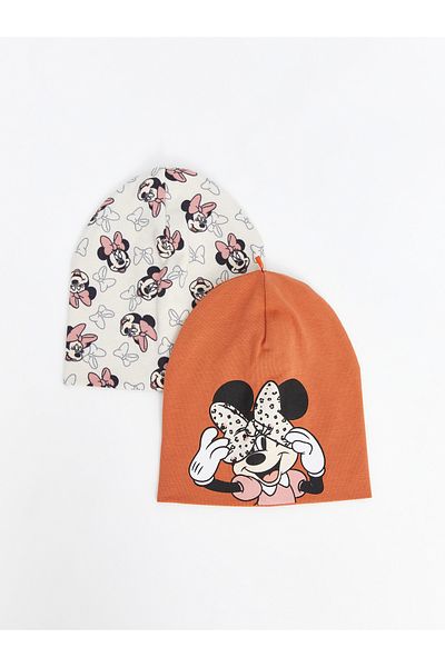 LC Waikiki Beretă pentru fetiță cu imprimeu Minnie Mouse, 2 piese