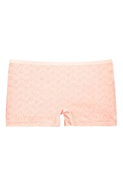 Newlilla Boxershorts für Mädchen mit 120 Herzen, 100 % Baumwolle, 5er-Pack
