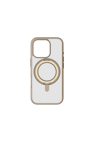 Momax iPhone 16 Pro Roller Magsafe Telefon Kılıfı Altın