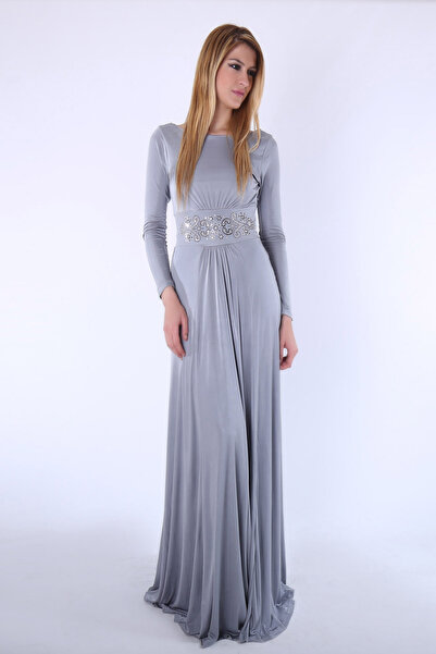 MNG Damla Taş Detaylı Düğün Nişan Davet Abiye Elbise