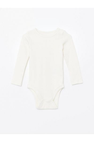 LC Waikiki Embroidered Baby Girl Salopet and Snap Fastener Body Set of 2