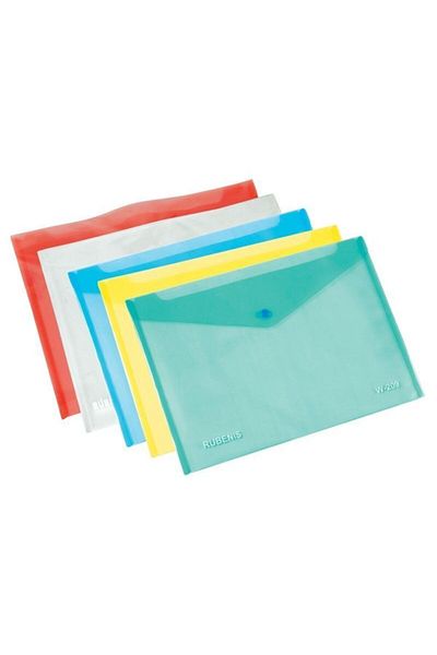 Rubenis Snap Envelope File 4 Pack