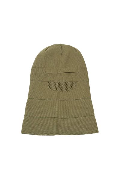 Wolftrap Tactical Khaki Snow Mask, Knitted Snow Mask, Military Snow Mask