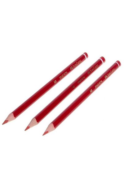 Faber Castell Red Copy Pencil (3 Pcs)