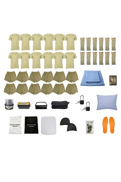 Şimşekoğlu Askeri Malzeme Σετ 12 Basic Soldiers, Πακέτο Στρατιωτικών Προμηθειών για αρχάριους / Αντικατάσταση
