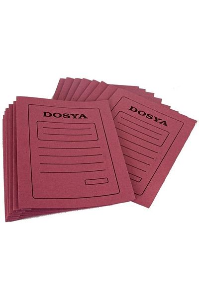 Alemdar ملف مكتب وردي داكن غطاء كامل DS-243