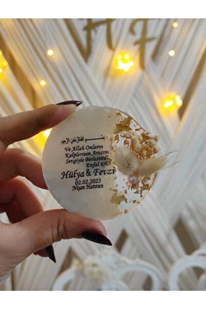 Efay Nişan Magneti , Söz Magneti, Nikah Magneti Epoksi Magnet - 30 Adet