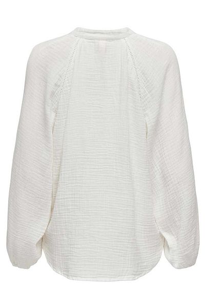 Only Carmakoma Balloon Sleeve Muslim Fabric Blouse