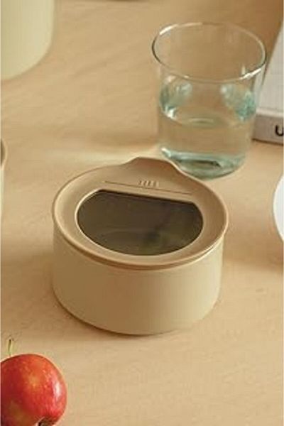 STOREMAX Plamystical Fi̇ka One Ceramic Storage Container Beige 420 ml D-Neone042-09 Newing 1139529